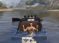 Miguel fait du yoga