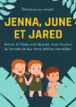 Faire-part de naissance de Jenna, June et Jared - Karmin Malkey