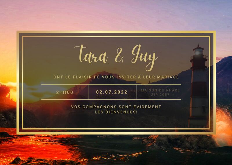 Fichier:Sunset Creations - Faire part de mariage pour Tara & Guy.jpg